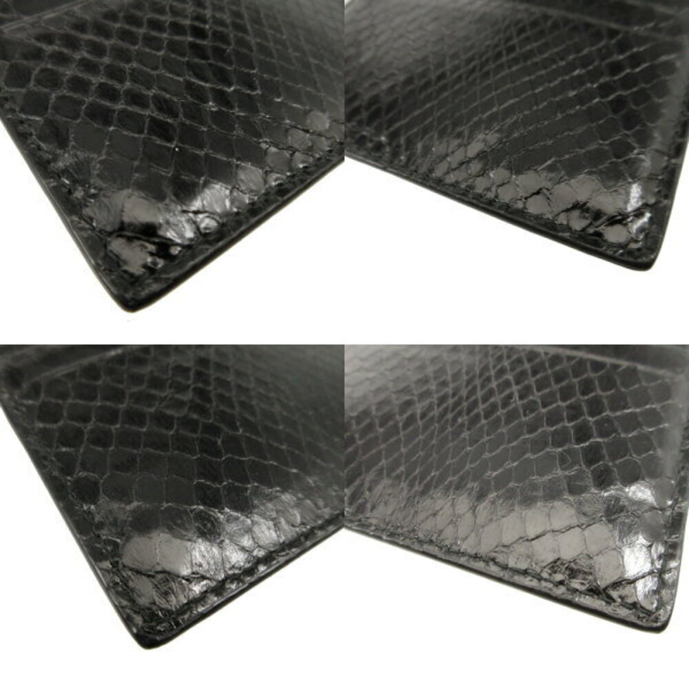 Bottega Veneta Python Black Wallet - image 5